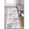 World Rug Gallery Distressed Abstract Runner Rug 2'x7' Gray 910GRAY2X7 - alternate 7
